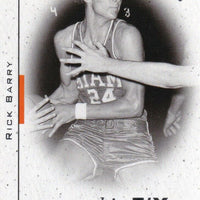 Rick Barry 2011 2012 SP Authentic Rookie F/X Mint Series Card #76