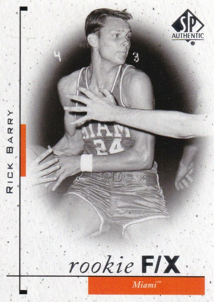 Rick Barry 2011 2012 SP Authentic Rookie F/X Mint Series Card #76