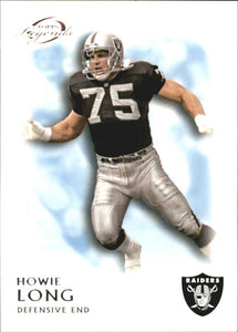 Howie Long 2011 Topps Legends BLUE Parallel Series Mint Card #9