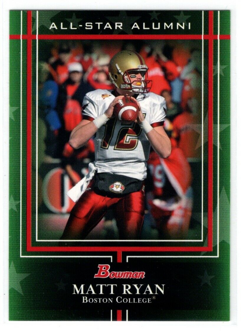 Matt Ryan 2009 Bowman Draft All-Star Alumni Series Mint Card #AA1