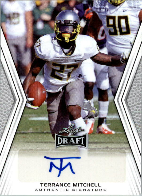 Terrance Mitchell 2014 Leaf Draft AUTOGRAPHED Mint ROOKIE Card #ATM3