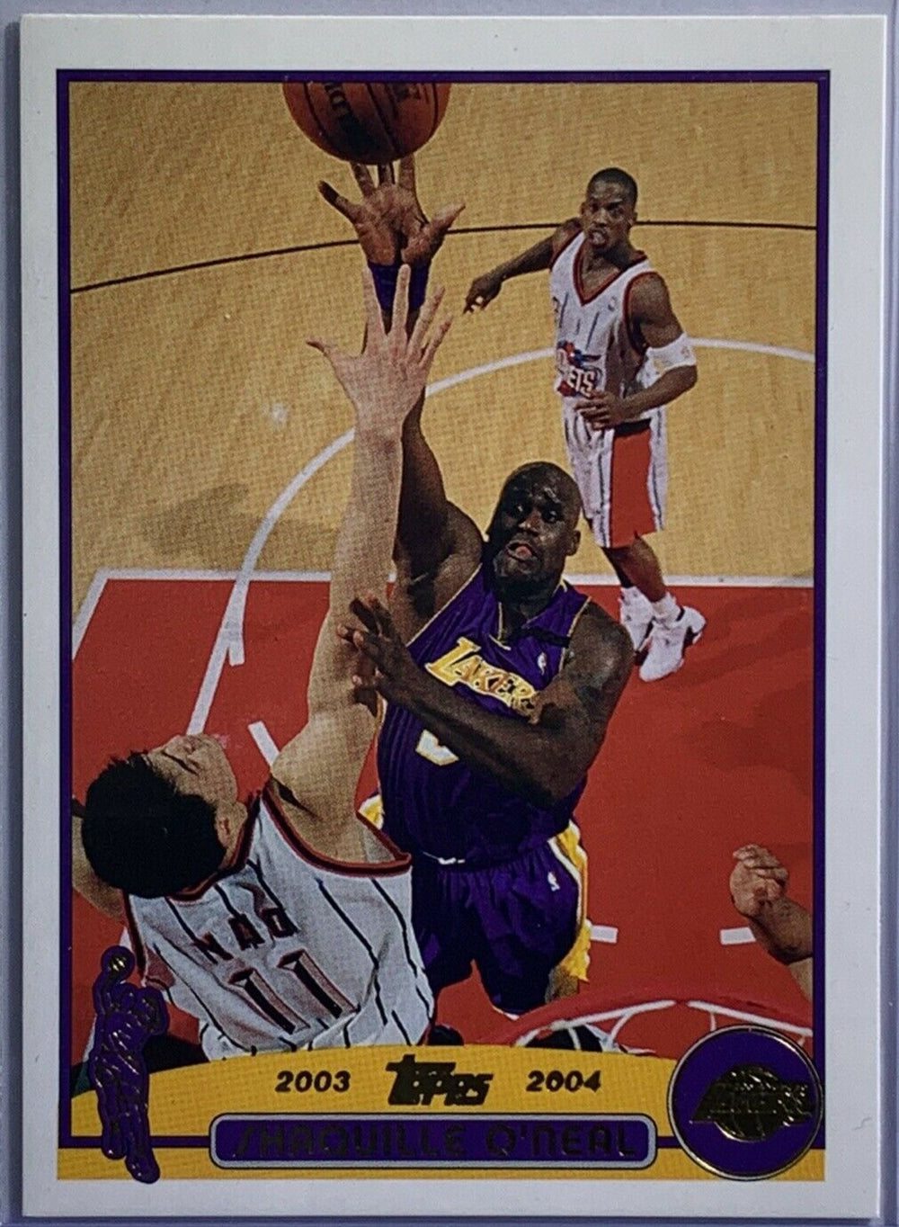 Shaquille O'Neal 2003 2004 Topps Collection GOLD FOIL Series Mint Card #34