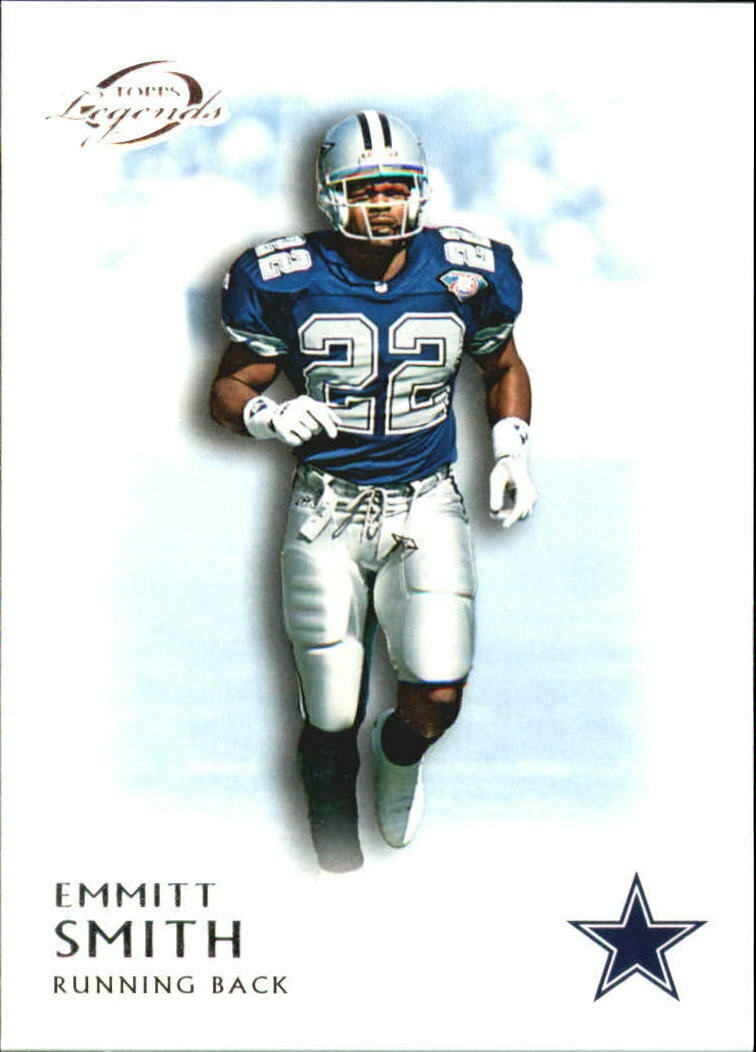 Emmitt Smith 2011 Topps Legends BLUE Parallel Series Mint Card #110