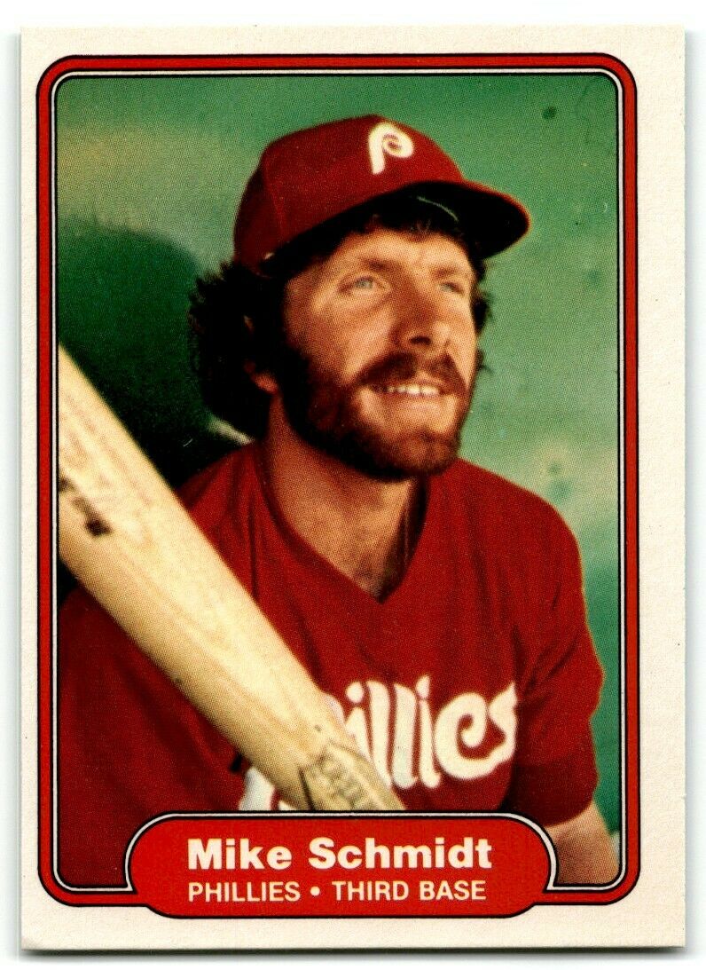 Mike Schmidt 1982 Fleer Series Card #258