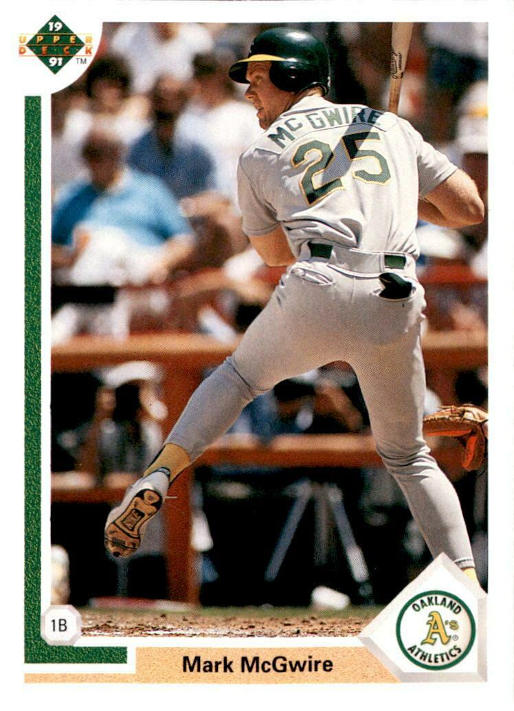 Mark McGwire 1991 Upper Deck Series Mint Card #174