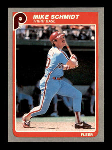 Mike Schmidt 1985 Fleer Series Card #265