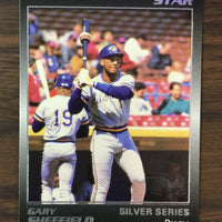 Gary Sheffield 1988 Star Company SILVER PROMO Mint Card. ONLY 400 MADE!