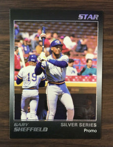 Gary Sheffield 1988 Star Company SILVER PROMO Mint Card. ONLY 400 MADE!