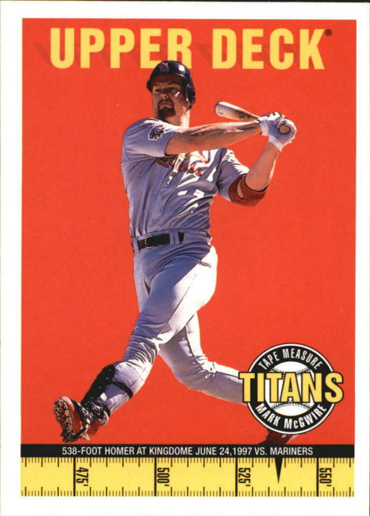 2000 Topps #1 Mark McGwire St. Louis Cardinals Baseball Card