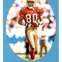 Jerry Rice 2007 Topps Turn Back The Clock Series Mint Card  #19