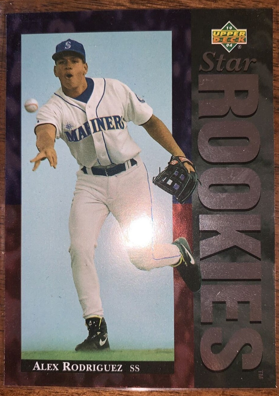 Michael Jordan 1994 Upper Deck Star Rookies Baseball Card White