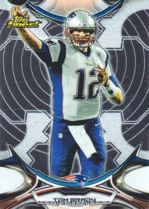 2015 Topps Finest Football Series Complete Set with Stars and Rookies including Stefon Diggs, Jameis Winston, Tom Brady Plus