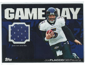 Joe Flacco 2011 Topps Game Day Game Used Jersey