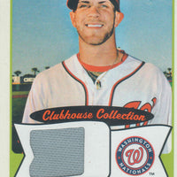 Bryce Harper 2014 Topps Heritage Game Used Jersey Card (Gray Swatch)