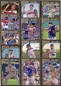 Cleveland Indians 2015 Topps GYPSY QUEEN Team Set with Corey Kluber and Roberto Alomar Plus
