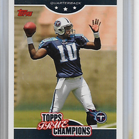 Vince Young 2006 Topps True Champions Series Mint Card #12