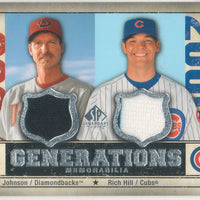 Randy Johnson 2008 SP Legendary Cuts "Generations" Dual Game Used Jerseys