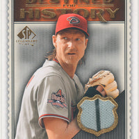 Randy Johnson 2009 SP Legendary Cuts "Destined for History" Game Used Jersey