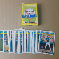 1987 Topps KayBee Superstars of Baseball Complete Set