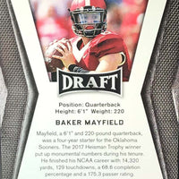 2018 LEAF NFL DRAFT Football Series Complete Mint 99 Card Master Set with Inserts including Multiple Cards of the Top Prospects Baker Mayfield, Sam Darnold, Josh Allen and many more