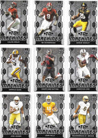 2018 LEAF NFL DRAFT Football Series Complete Mint 99 Card Master Set with Inserts including Multiple Cards of the Top Prospects Baker Mayfield, Sam Darnold, Josh Allen and many more
