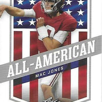 Mac Jones 2021 Leaf Draft All American ROOKIE Series Card #46