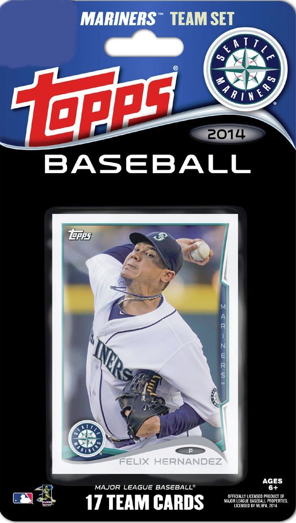 Seattle Mariners  2014 Topps Factory Sealed 17 Card Team Set