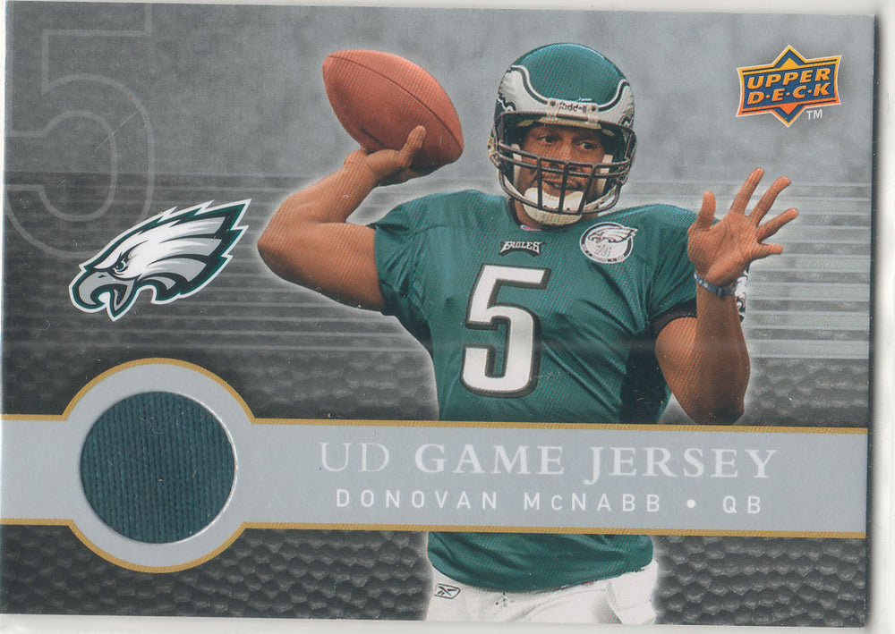 Donovan McNabb 2008 Upper Deck First Edition Game Used Jersey