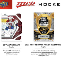 2021 2022 Upper Deck MVP NHL Hockey Blaster Box with EXCLUSIVE Gold Parallels