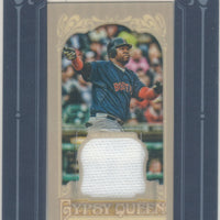 David Ortiz 2012 Topps Gypsy Queen Framed Mini Relics Game Used Jersey (White)