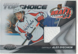 Alexander Ovechkin 2010 2011 Panini Certified "Top Choice" Game Used Jersey #79/99