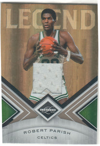 Robert Parish 2010 2011 Panini "Legend" Game Used Jersey #84/199