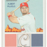 Albert Pujols 2010 Topps National Chicle Game Used Jersey (White)