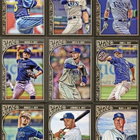 Tampa Bay Rays 2015 Topps GYPSY QUEEN 9 Card Team Set with Evan Longoria Plus