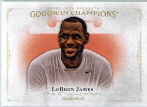 LeBron James 2016 Upper Deck Goodwin Champions Series Mint Card #54