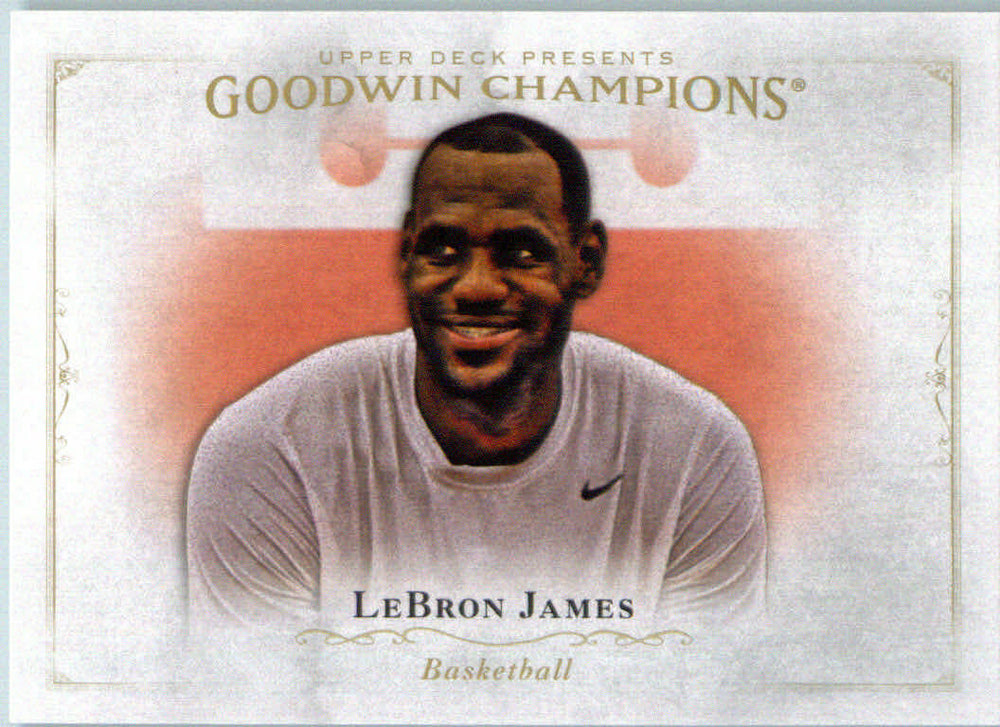 LeBron James 2016 Upper Deck Goodwin Champions Series Mint Card #54
