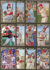 Cincinnati Reds 2015 Topps GYPSY QUEEN 12 Card Team Set with Deion Sanders and Joey Votto Plus