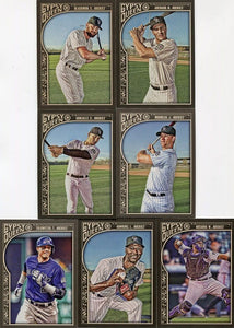 Colorado Rockies 2015 Topps GYPSY QUEEN Series Basic 7 Card Team Set with Justin Morneau+