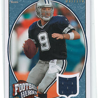 Tony Romo 2008 Upper Deck Football Heroes Game Used Jersey #37/175