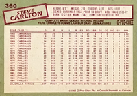 Steve Carlton 1985 O-Pee-Chee Series Mint Card #360
