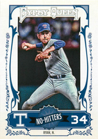 2013 Topps Gypsy Queen NO HITTERS Insert Set with Stars and Hall of Famers
