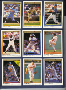 1991 O-Pee-Chee Premier Complete Mint Set with Frank Thomas Rookie Card
