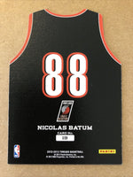 Nicolas Batum 2012 2013 Panini Threads Team Threads Die-Cut Series Mint Card #19
