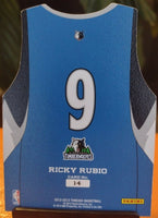 Ricky Rubio 2012 2013 Panini Threads Team Threads Die-Cut Series Mint Card #14
