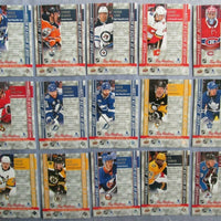 2018 2019 Upper Deck Tim Hortons Game Day Action Complete Set with Connor McDavid, Sidney Crosby+