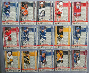 2018 2019 Upper Deck Tim Hortons Game Day Action Complete Set with Connor McDavid, Sidney Crosby+