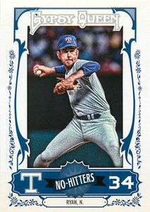 2013 Topps Gypsy Queen NO HITTERS Insert Set with Stars and Hall of Famers