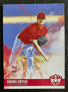 2018 Donruss Diamond Kings Complete Mint Basic 100 Card Set Featuring 2 Rookie Cards of Shohei Ohtani and LOADED with Stars and Hall of Famers