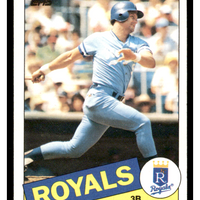 George Brett 1985 Topps Series Mint Card #100