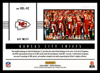 Patrick Mahomes II 2020 Score Huddle Up Series Mint Card HDL-KC
